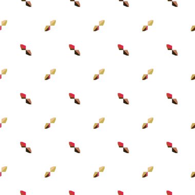 Kusursuz geometrik süs deseni. Vektör illüstrasyonu 