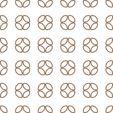 Kusursuz geometrik süs deseni. Vektör illüstrasyonu 