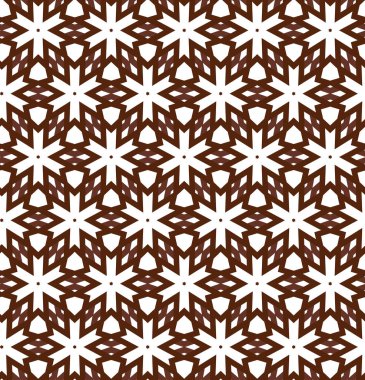 Geometrik şekilli kusursuz desen. vektör illüstrasyonu