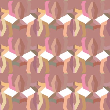 Kusursuz geometrik süs deseni. Soyut illüzyon arka planı