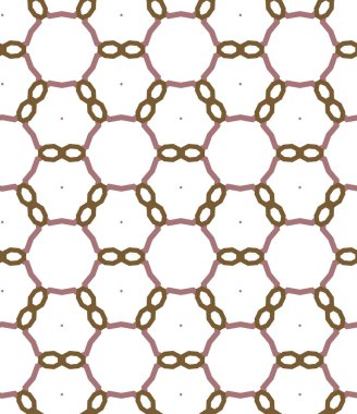 Kusursuz geometrik süslemeli desen