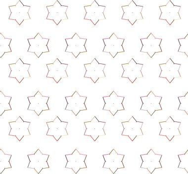 Modern geometrik vektör tasarımı, kusursuz desen çizimi