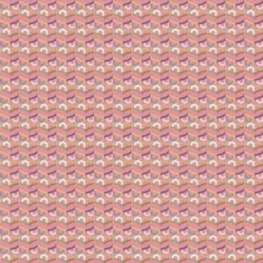 Kusursuz geometrik süs deseni. Vektör illüstrasyonu 