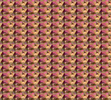 Kusursuz geometrik süs deseni. Vektör illüstrasyonu 