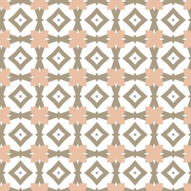 Kusursuz geometrik süs deseni. Vektör illüstrasyonu 