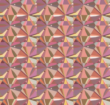 Kusursuz geometrik süs deseni. Vektör illüstrasyonu 