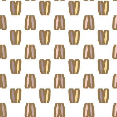 Kusursuz geometrik süs deseni. Soyut illüzyon arka planı