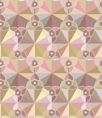 Soyut süslemeli baskı, kusursuz arkaplan