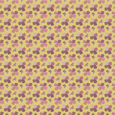 Kusursuz geometrik süs deseni. Vektör illüstrasyonu 