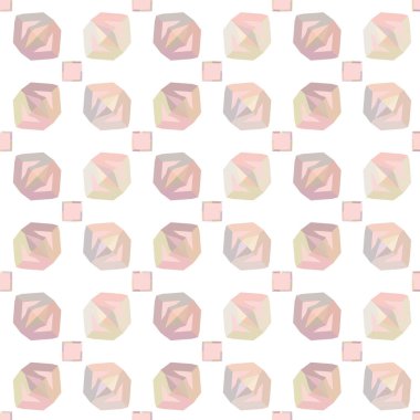 Kusursuz geometrik süs deseni. Vektör illüstrasyonu 