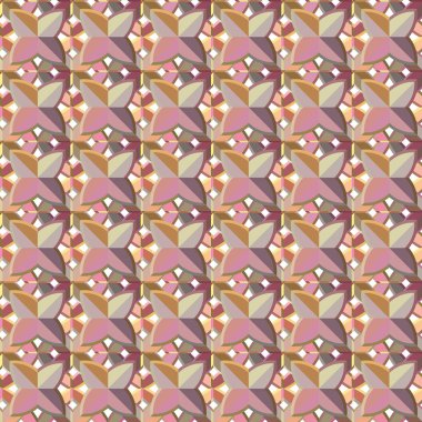 Kusursuz geometrik süs deseni. Soyut illüzyon arka planı