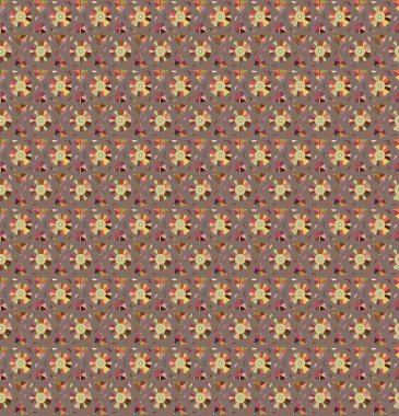 Kusursuz geometrik süs deseni. Vektör illüstrasyonu 