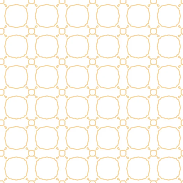 Patrón Ornamental Geométrico Sin Costuras Ilustración Vectorial — Vector de stock