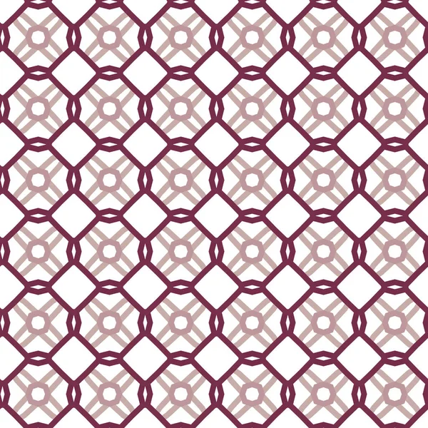 Patrón Ornamental Geométrico Sin Costuras Ilustración Vectorial — Archivo Imágenes Vectoriales