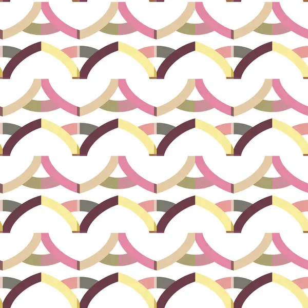 Kusursuz geometrik süs deseni. Vektör illüstrasyonu 