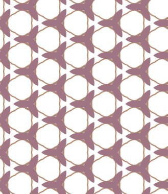 Geometrik şekilli kusursuz desen. vektör illüstrasyonu