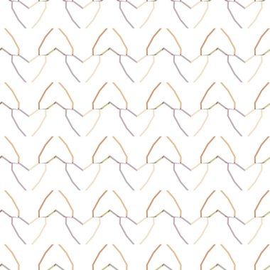 Kusursuz geometrik süs deseni. Vektör illüstrasyonu 