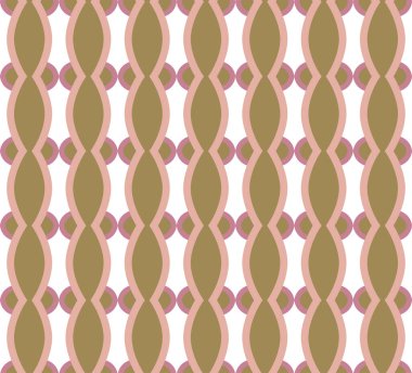 Kusursuz geometrik süs deseni. Vektör illüstrasyonu 