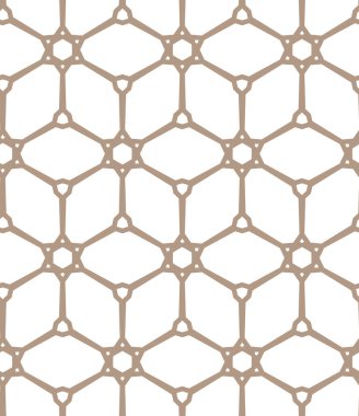 Kusursuz geometrik süs deseni. Vektör illüstrasyonu 