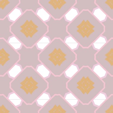 Kusursuz geometrik süs deseni. Vektör illüstrasyonu 