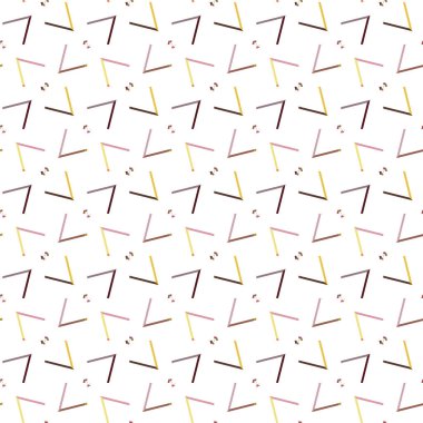 Kusursuz geometrik süs deseni. Vektör illüstrasyonu 