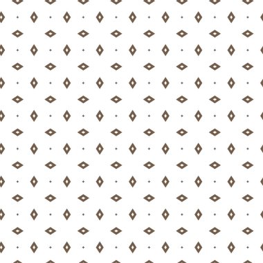 Kusursuz geometrik süs deseni. Vektör illüstrasyonu 