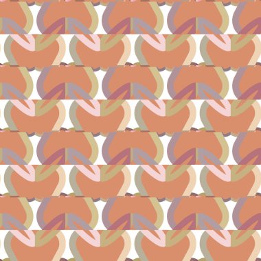 Soyut geometrik şekilli kusursuz vektör arkaplanı