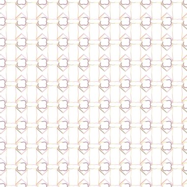 Kusursuz geometrik süs deseni. Vektör illüstrasyonu 