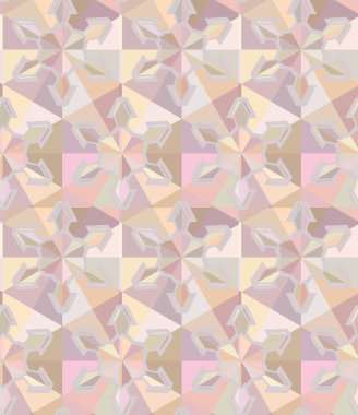 Soyut geometrik şekilli kusursuz vektör arkaplanı