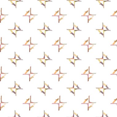 Modern geometrik vektör tasarımı, kusursuz desen çizimi