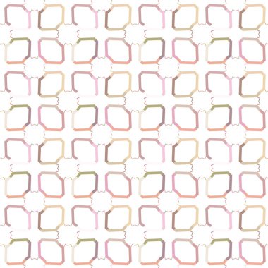 Modern geometrik vektör tasarımı, kusursuz desen çizimi