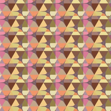 Kusursuz geometrik süs deseni. Vektör illüstrasyonu 