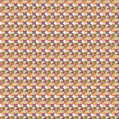 Kusursuz geometrik süs deseni. Vektör illüstrasyonu 