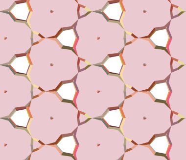 Soyut vektör geometrik dikişsiz desen. beyaz çizgi örgülü modern minimalist arkaplan