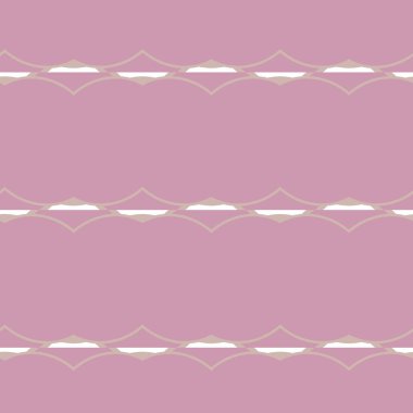 Kusursuz geometrik süs deseni. Vektör illüstrasyonu 