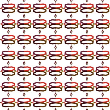 Kusursuz geometrik süs deseni. Vektör illüstrasyonu 