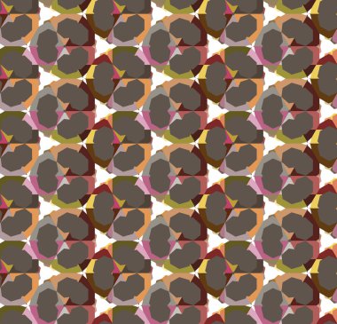 Soyut geometrik şekilli kusursuz vektör arkaplanı