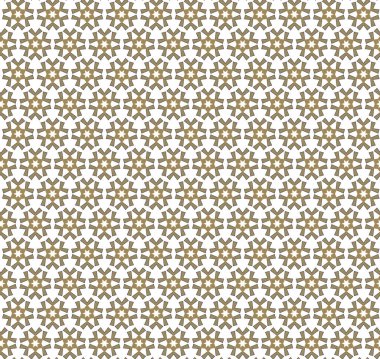 Kusursuz geometrik süs deseni. Vektör illüstrasyonu 