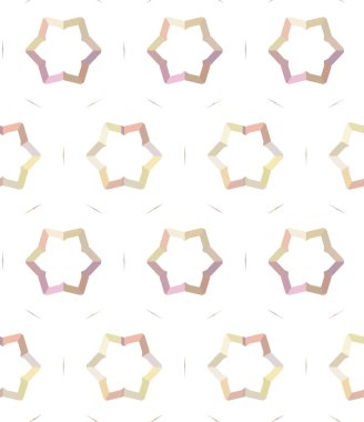 Kusursuz geometrik süs deseni. Vektör illüstrasyonu 
