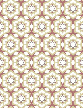 Kusursuz geometrik süs deseni. Vektör illüstrasyonu 