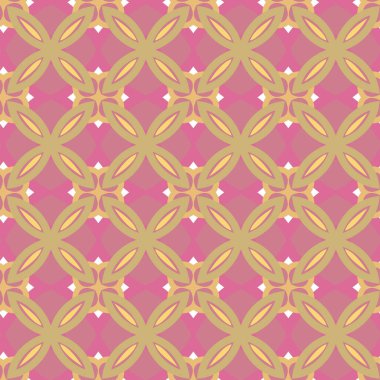 Kusursuz geometrik süs deseni. Vektör illüstrasyonu 