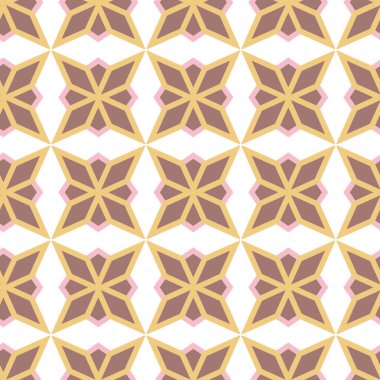 vektör kesintisiz geometrik dekoratif desen