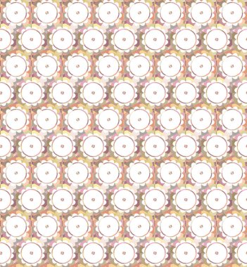 Kusursuz geometrik süs deseni. Vektör illüstrasyonu 