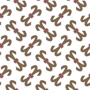 Soyut geometrik şekilli kusursuz vektör arkaplanı