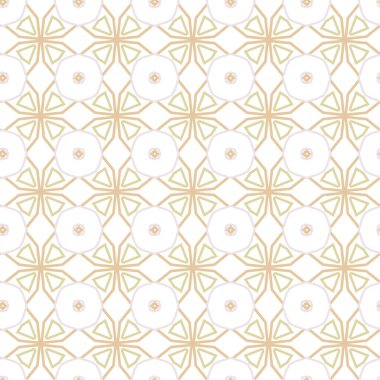 Soyut süslemeli baskı, kusursuz arkaplan