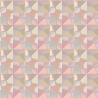 Kusursuz geometrik süs deseni. Vektör illüstrasyonu 