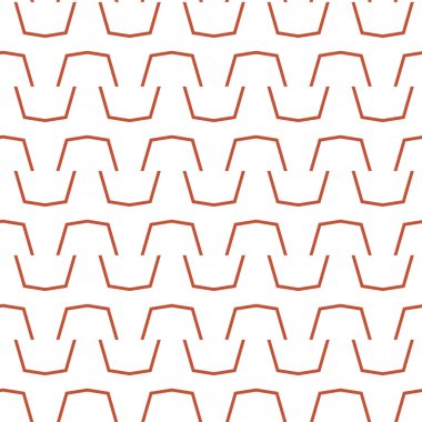 Kusursuz geometrik süs deseni. Vektör illüstrasyonu 