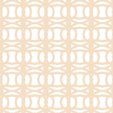 Kusursuz geometrik süs deseni. Vektör illüstrasyonu 