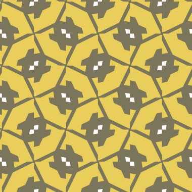 Soyut vektör geometrik dikişsiz desen. beyaz çizgi örgülü modern minimalist arkaplan