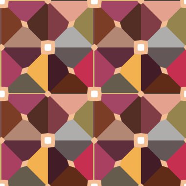 Kusursuz geometrik süslemeli desen